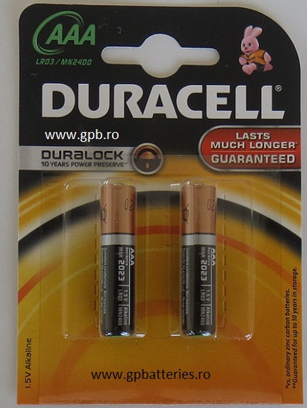 Baterie Duracell AAA R3 B2 